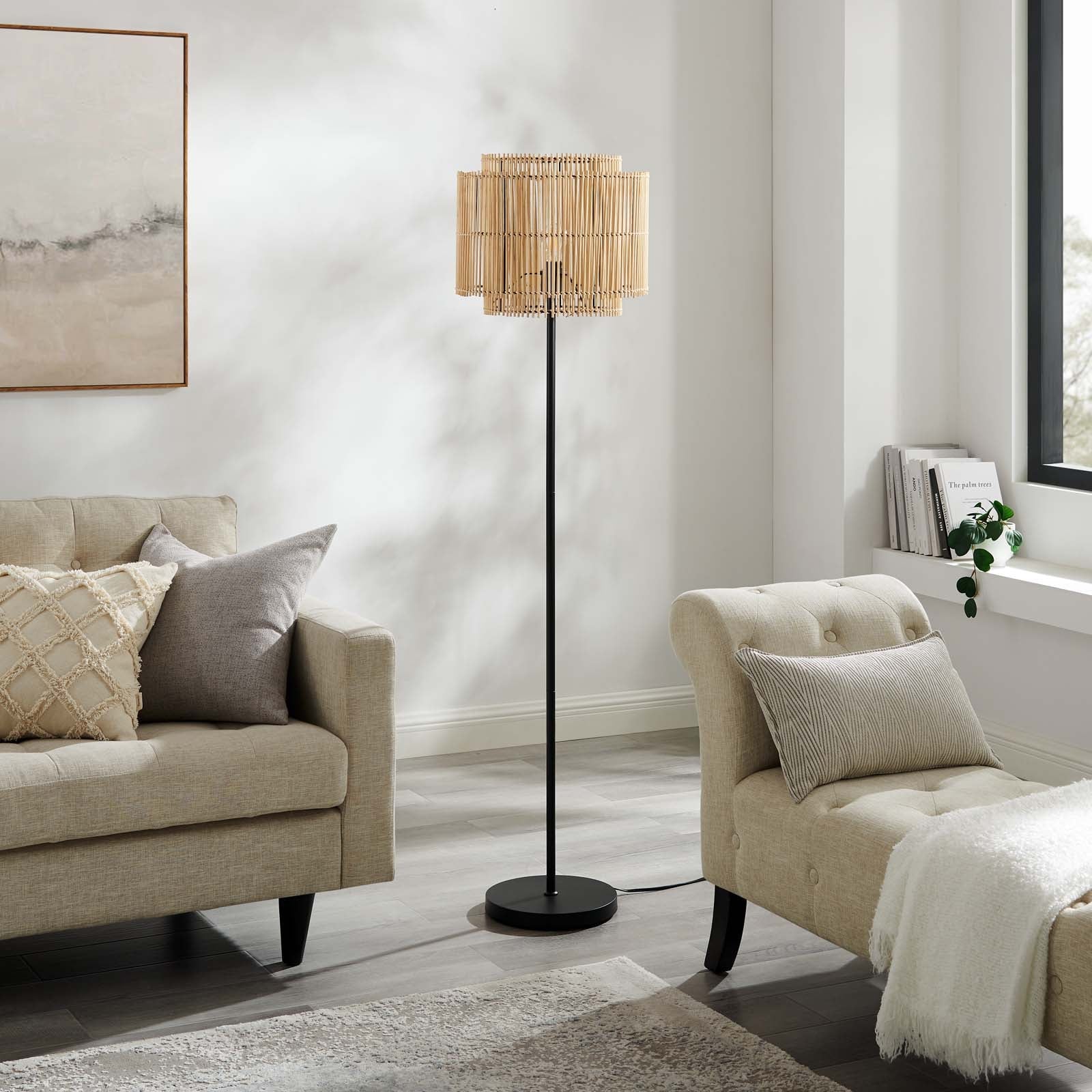 Nourish Bamboo Floor Lamp