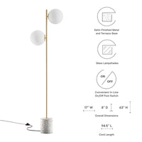 Logic Terrazzo Floor Lamp