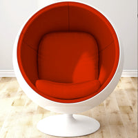 Globe Chair, Red