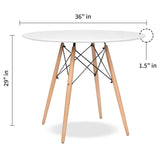 Eiffel Dining Table 36" Round