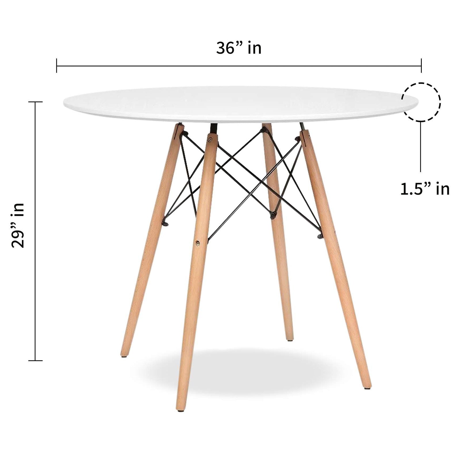 Wood Legs Dining set