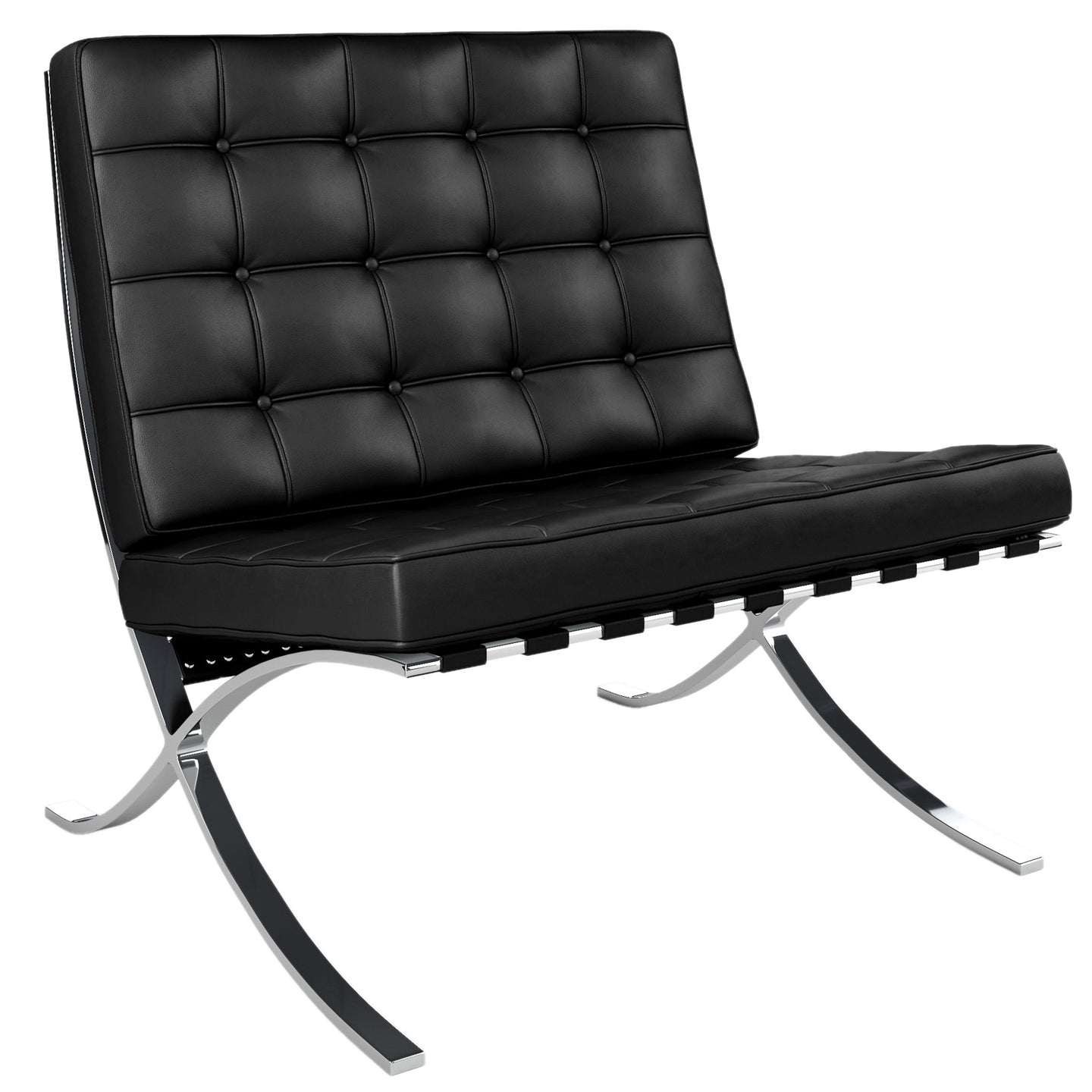 Barcelona Chair Replica Black