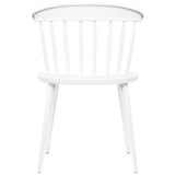 Brook Dining Side Chair Plastic White