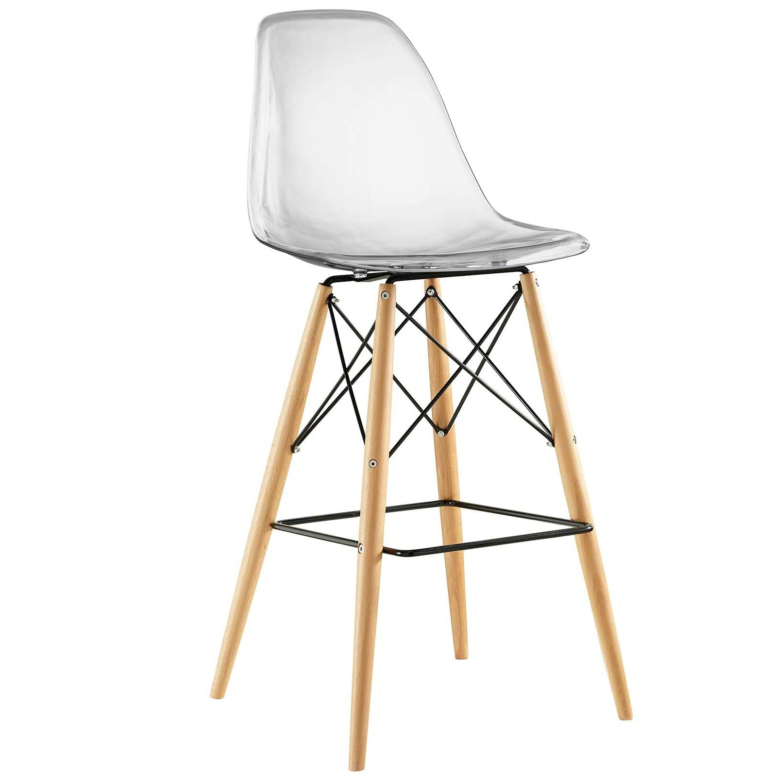 Eiffel Bar Stool, Clear