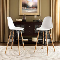 Wood Legs Bar Stool