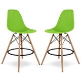 Eiffel Counter Stool With Wooden Dowel Legs