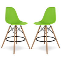 Eiffel Counter Stool With Wooden Dowel Legs