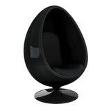 Easter Egg Chair, Black & Black