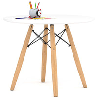 Kids Wood Top Playroom Table