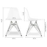 Eiffel Table Set - Steel Legs