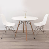 Dining table set - steel legs