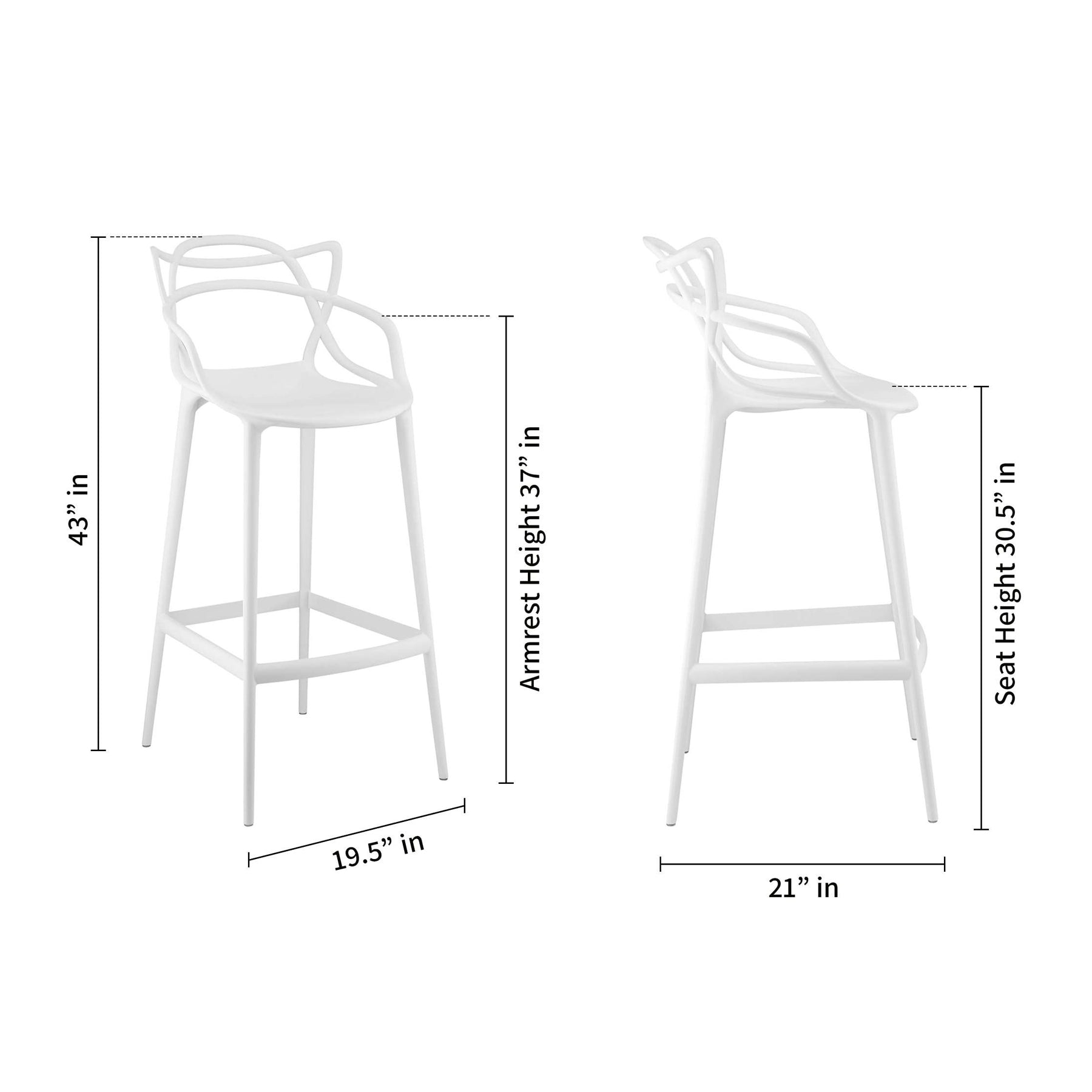 Diglio 26" Bar Stool