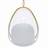 Gold Hanging bubble Chair