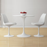 Tulip 32" Fiberglass Dining Table & Chairs Set