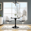 Tulip Fiberglass Dining Table, Round