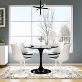 Tulip Fiberglass Dining Table, Round