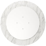 Eero Saarinen Tulip 32" Round Marble Top Dining Table With Black Base