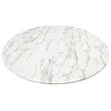 Eero Saarinen Tulip 32" Round Marble Top Dining Table With Gold Base