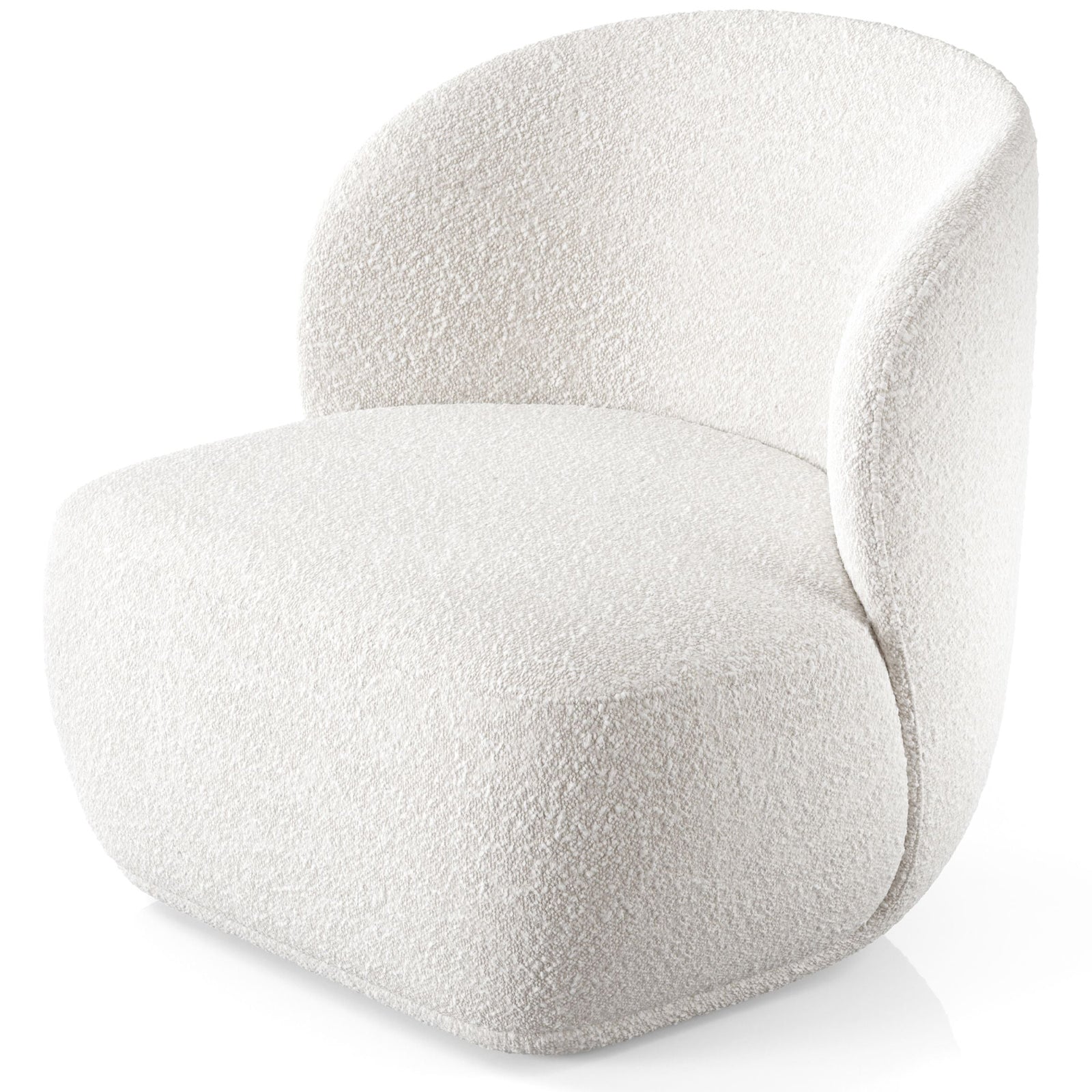 Vista Boucle Chair, White