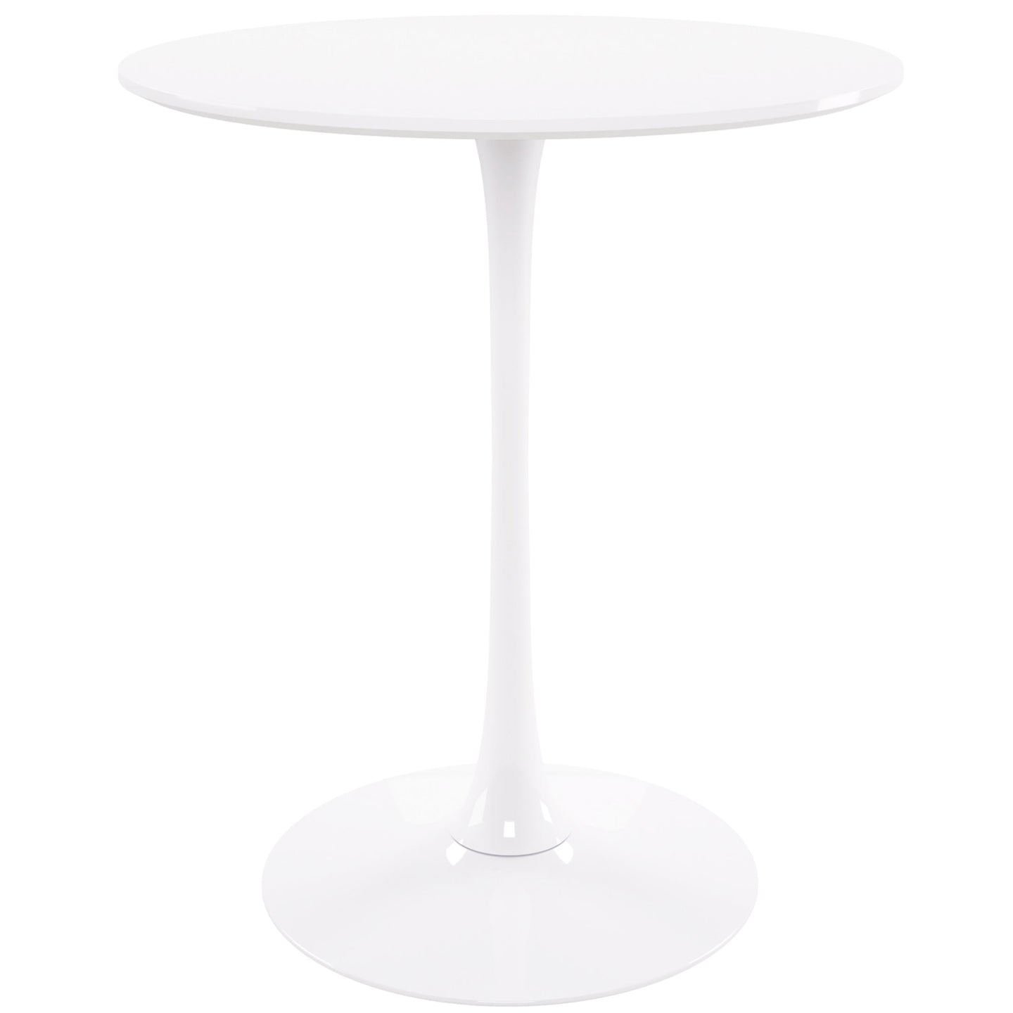 Tulip Wood Top Bar Table, 35.5" Round