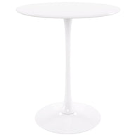 Tulip Wood Top Bar Table, 35.5" Round