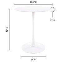 Bar Height Pedestal Table