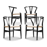 Yaheetech Dining Chair Black