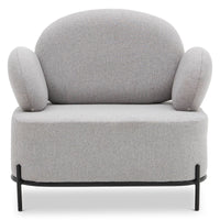 Wing Sofa Chair, Gray