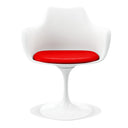 Tulip Arm Chair, Red