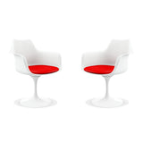 Saarinen Tulip arm chair - Red