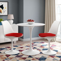 Tulip Side Chair  Fiberglass Glossy