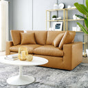 Haven Vegan Leather Loveseat