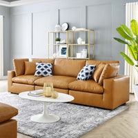 Haven Vegan Leather 3-Seater Sofa