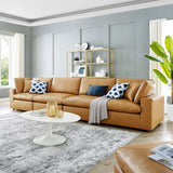 Haven Vegan Leather 4-Seater Sofa